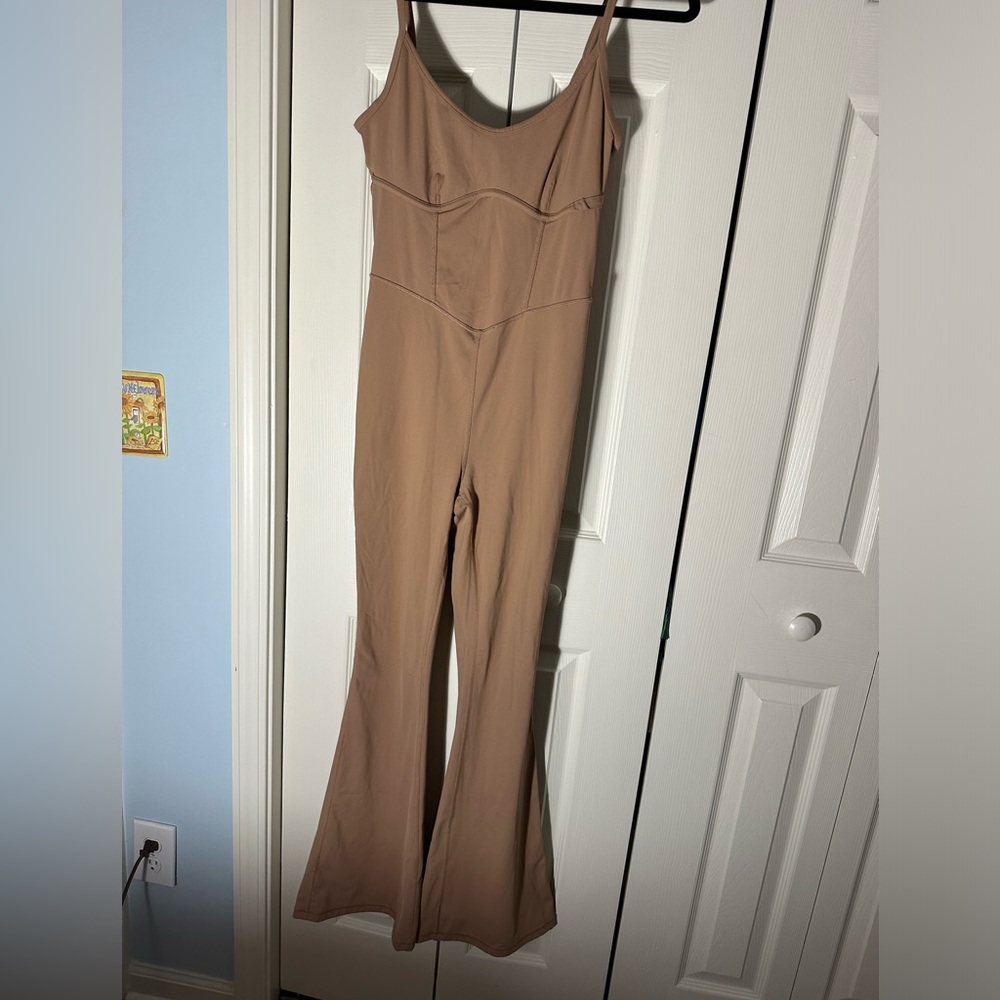 JoyLab light Brown athletic Jumpsuit